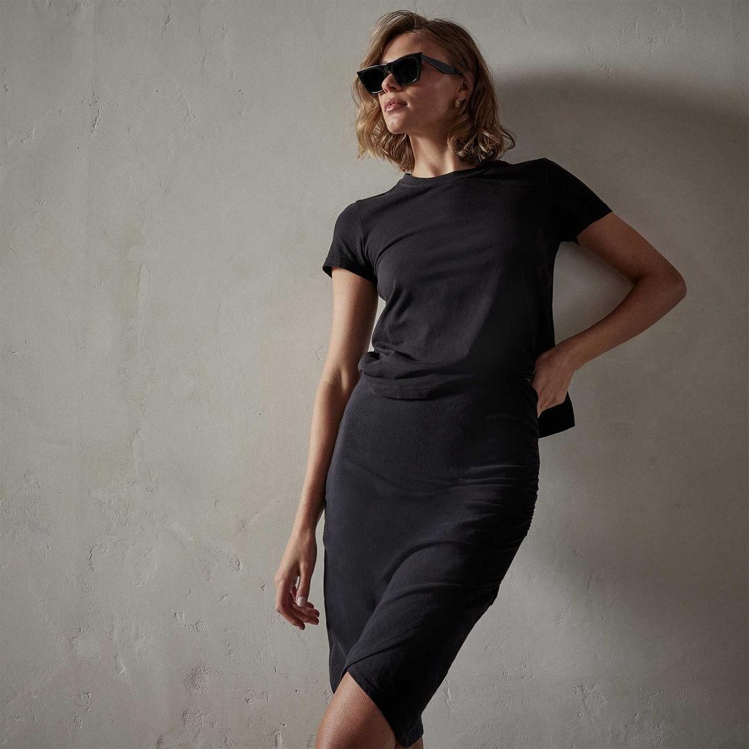 Vintage Little Boy Tee - Black - 0 / Black / USA