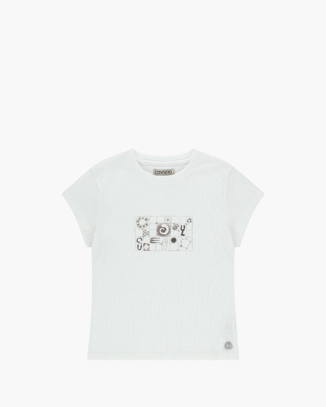 COY WAFFLE T-SHIRT (IVORY)