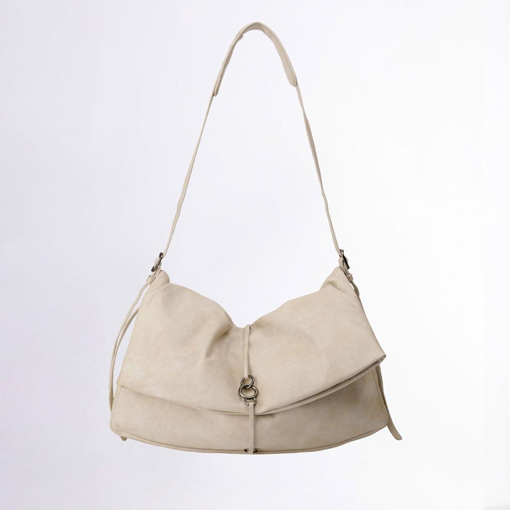 [30% 쿠폰][HAGO 단독판매] Folded Slouchy Bag Dirty Ivory