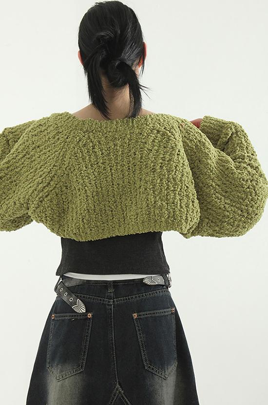 clotty knit bolero