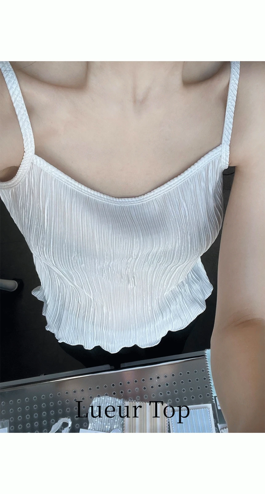 {자체제작} Lueur Top - 뤼에 탑