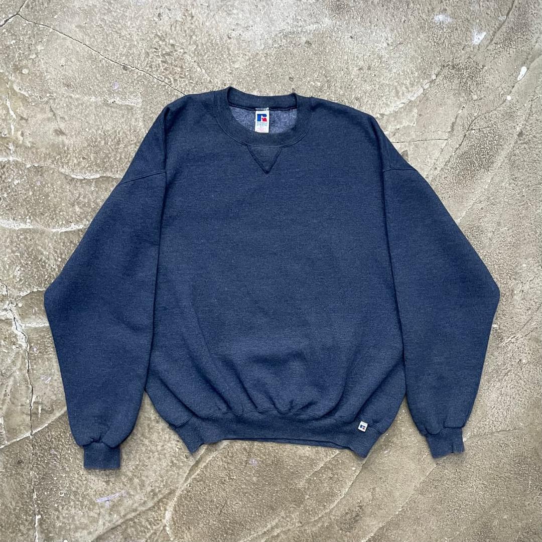 90‘s 러셀 플레인 스웻셔츠 XLT