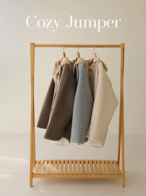 테프기 뽀글이 점퍼 U6031