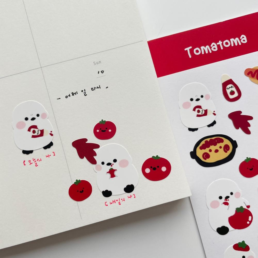 [시꾸] 토마토마스티커