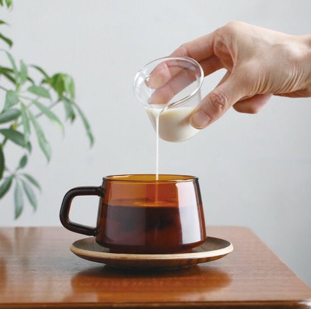 킨토 세피아 컵 앤 소서 270ml - 엠버