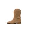 classic boots - suede beige