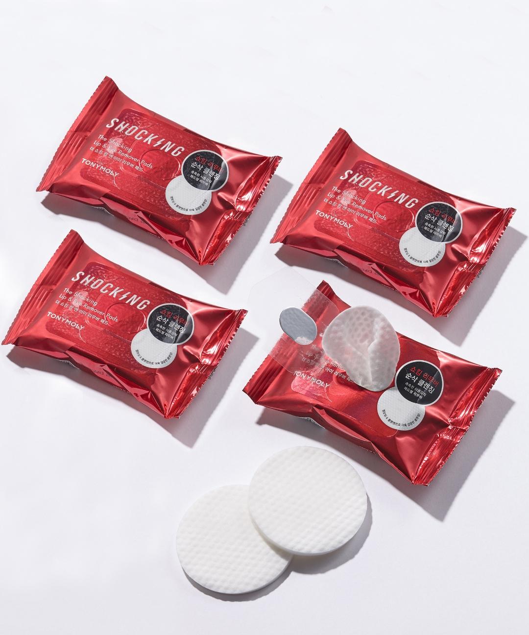 토니모리 [단독] 더 쇼킹 립앤아이 리무버 패드 30매*4개 세트