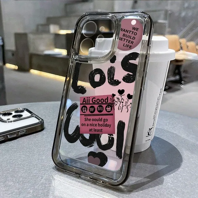 🏇당일발송🔥15입고 완료 얼린토마토몰 y2k 페인트낙서 카메라 풀커버 아이폰 투명케이스 아이폰11 아이폰12 아이폰13 아이폰14 프로맥스 프로 투명케이스