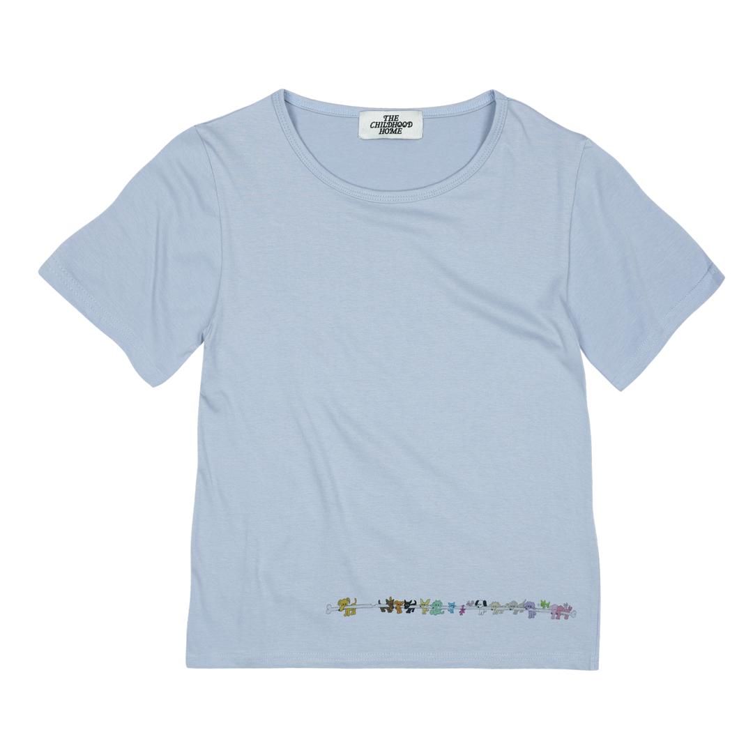 Bone Lovers Tee (Light Blue)
