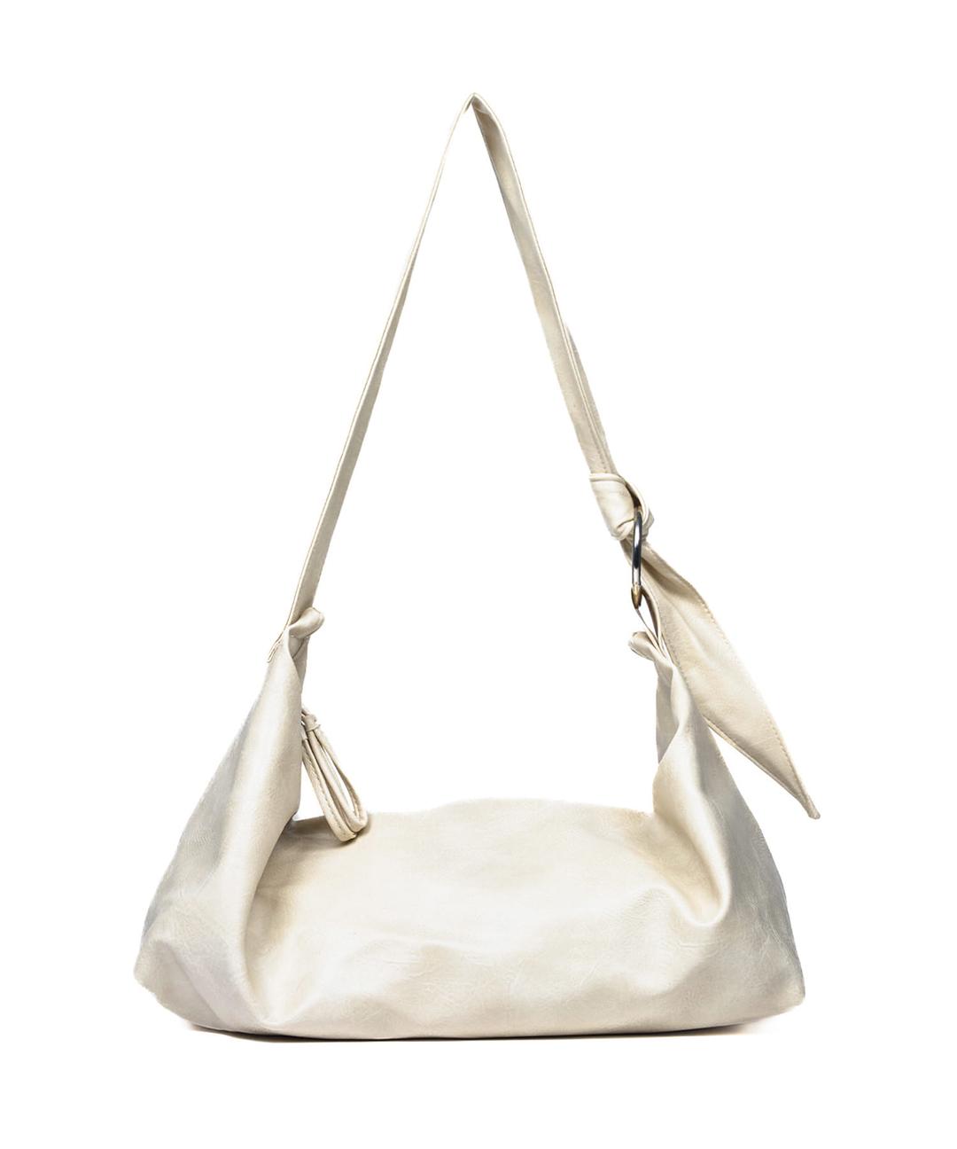 라지 노트 보트백 - 크림