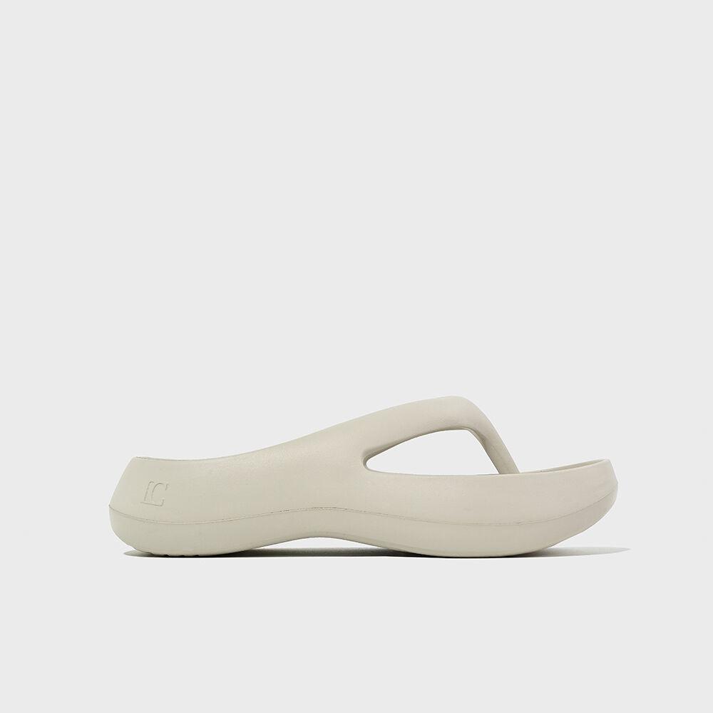 [TAW&TOE X LOW CLASSIC] PLATFORM FLIP FLOP - CREAM