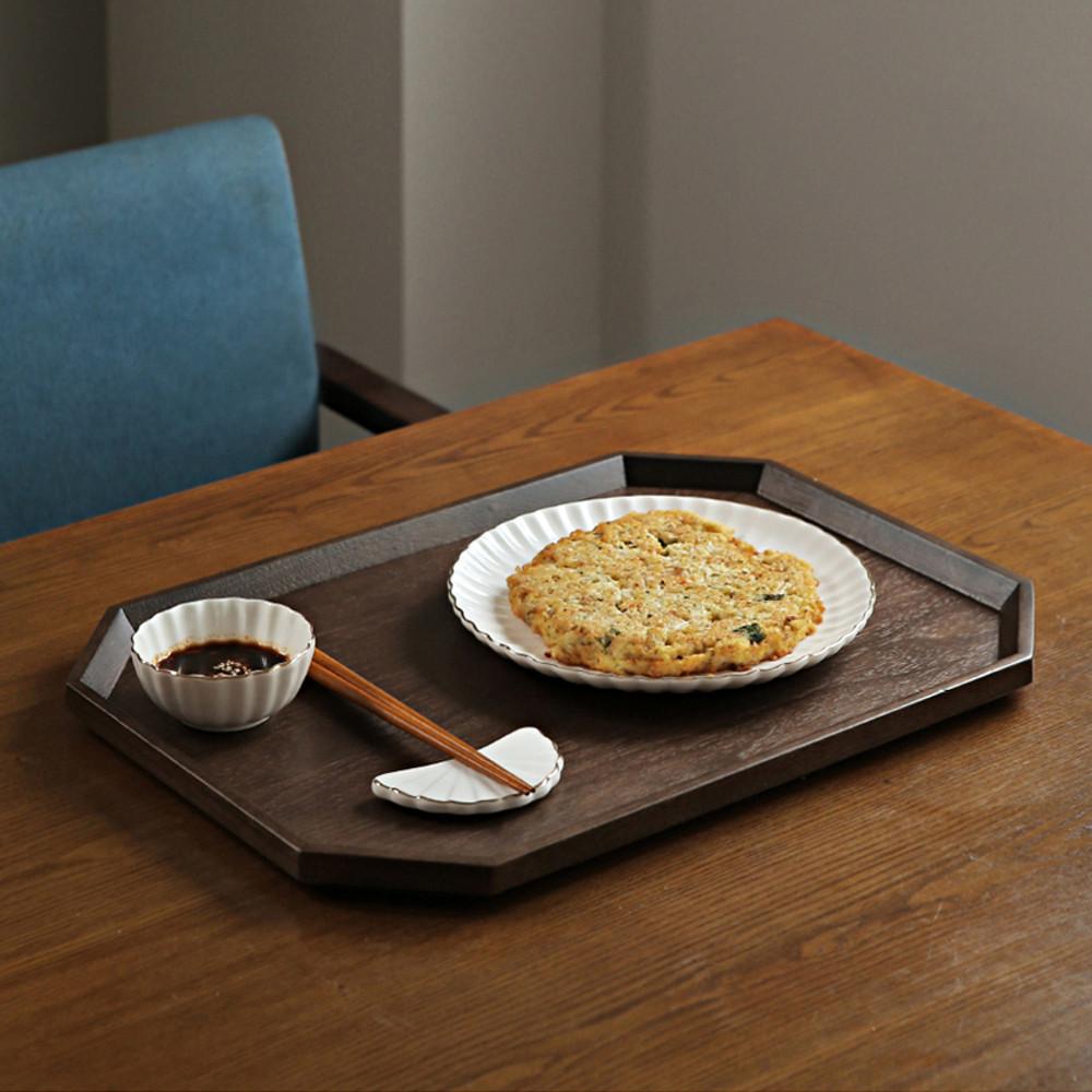 에라토 우딘 월넛 직사각 우드트레이