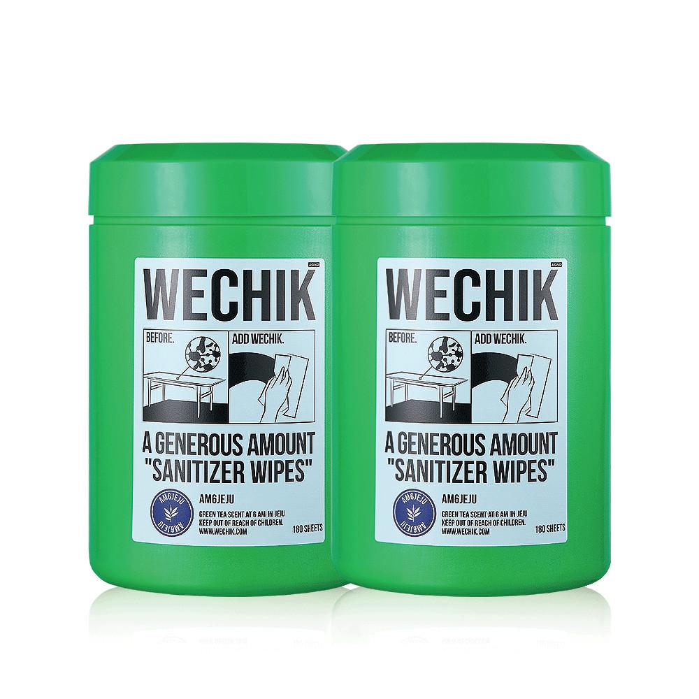 위칙 다용도 청소 살균 소독 기름때 세정티슈 180매 1+1