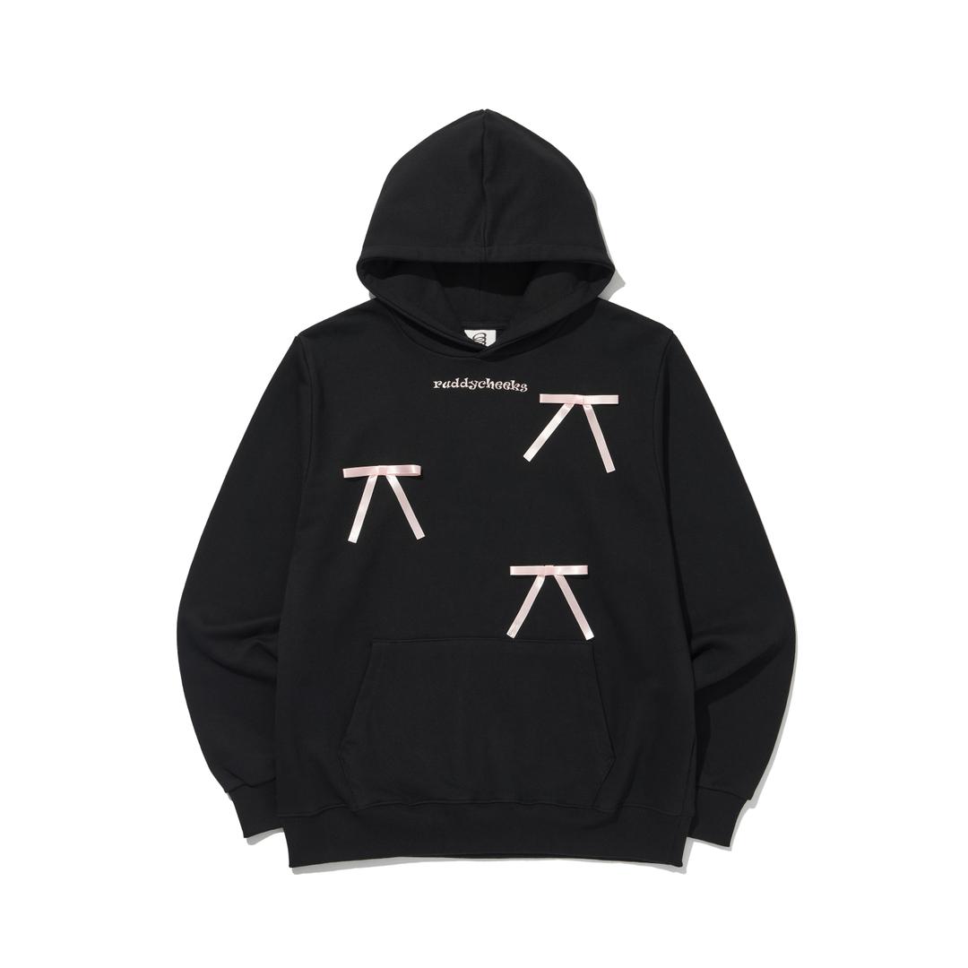 RUDDYCHEEKS RIBBON HOODIE [2Color]