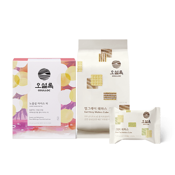 노을섬&얼그레이 웨하스 (+추가 증정)