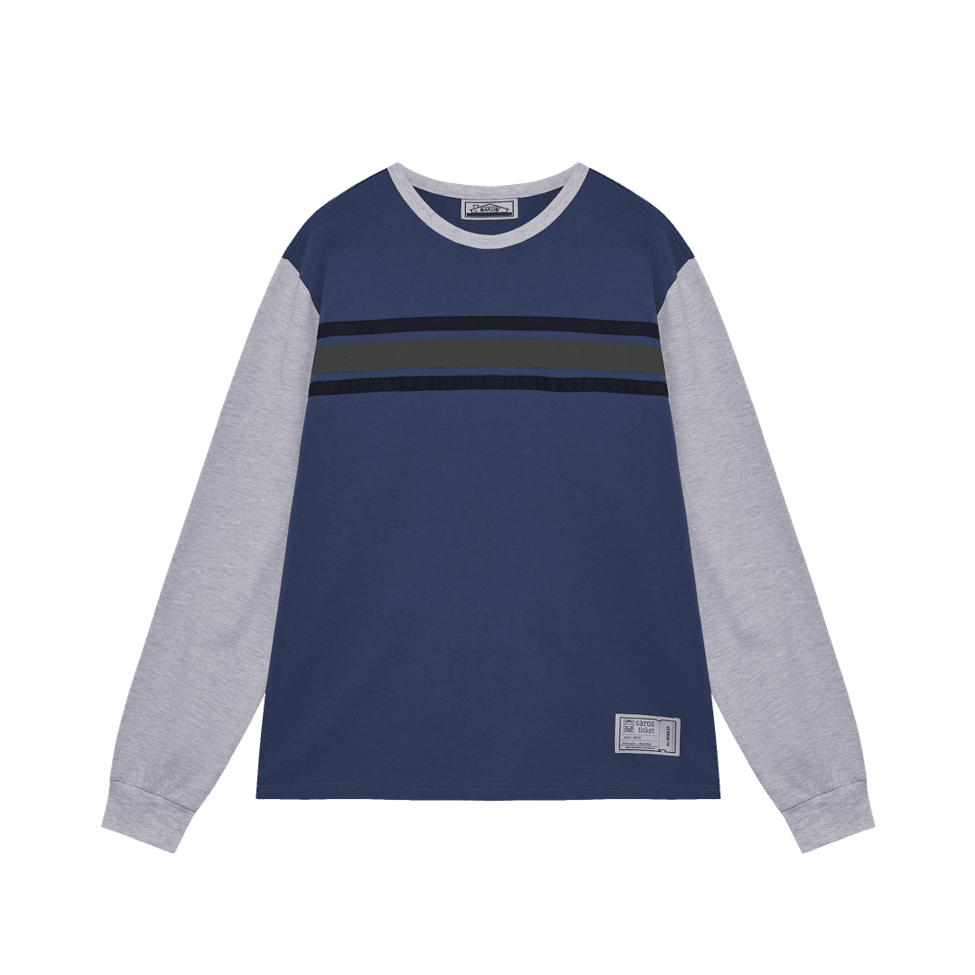 saros cotton sleeved - Vintage Blue(2)