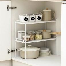 고급형 튼튼한 단수 조절 주방 싱크대 그릇 냄비 정리 선반 정리대