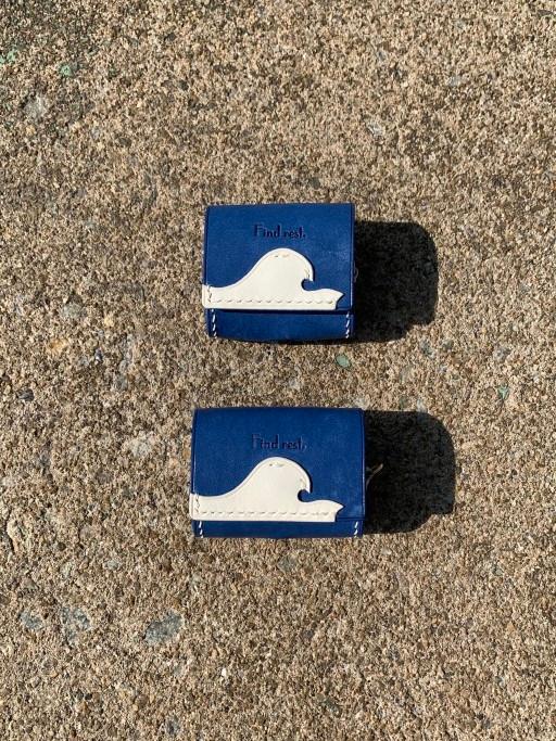 🌊파도 에어팟 프로, 프로 2세대, 3세대 가죽 케이스