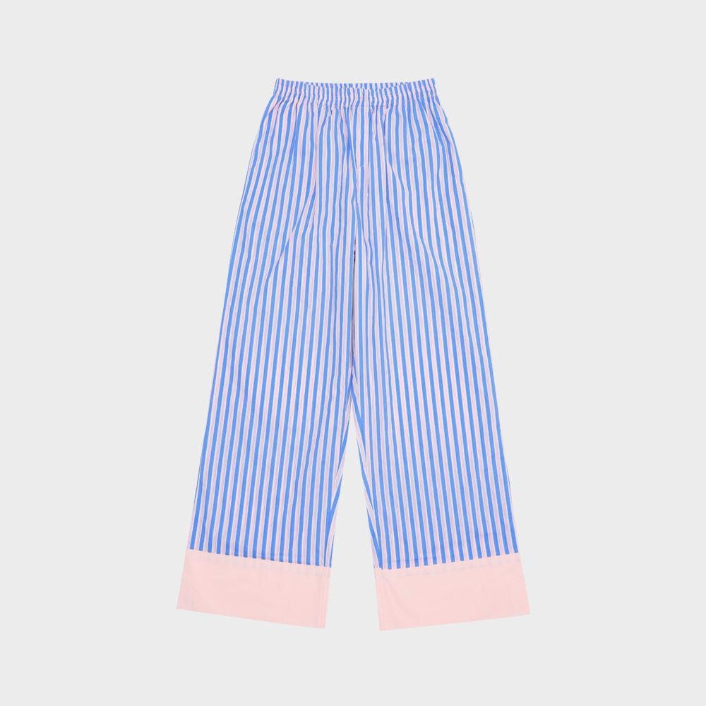 [MMOM] Blue Pink Stripe Pants