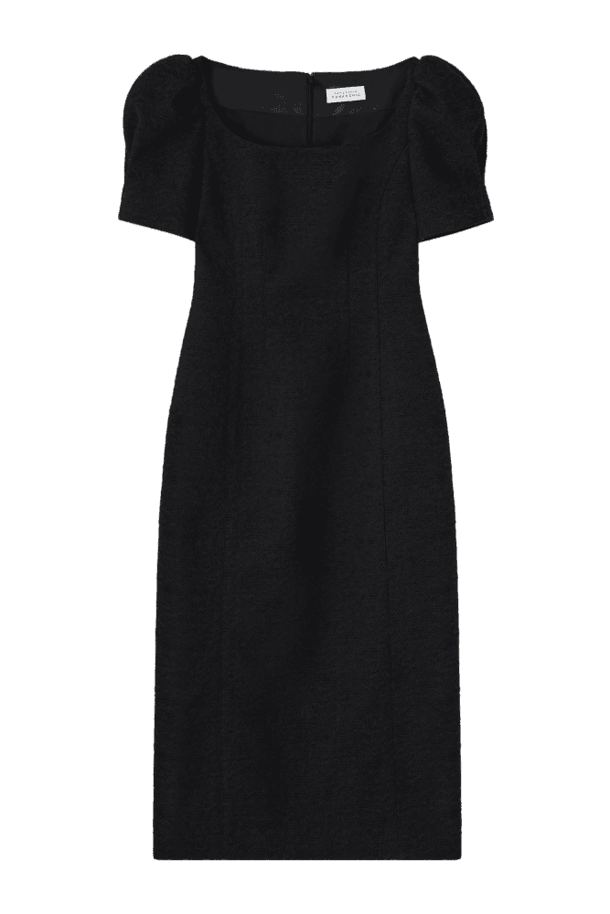 Muse Blanc Dress (Black)
