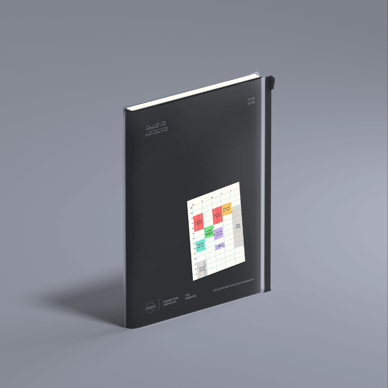 [1학기] 캠퍼스 플래너 - 블랙