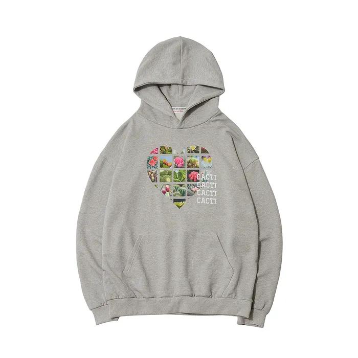 ALL THAT CACTI HOODIE (GREY)
