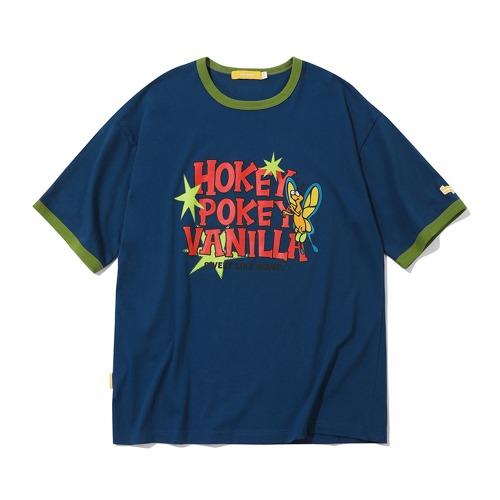 [6/10 출고예정] Hokey Pokey T-shirt(BLUE)