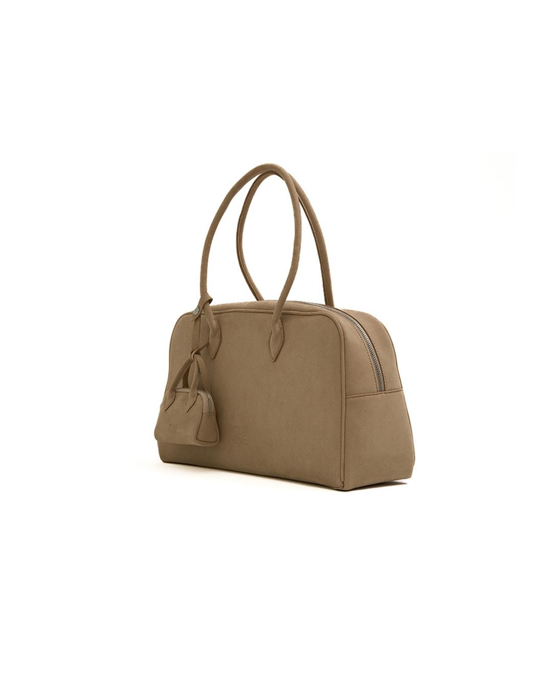 [11/25일 순차배송] Suede Hug Bag [BEIGE]