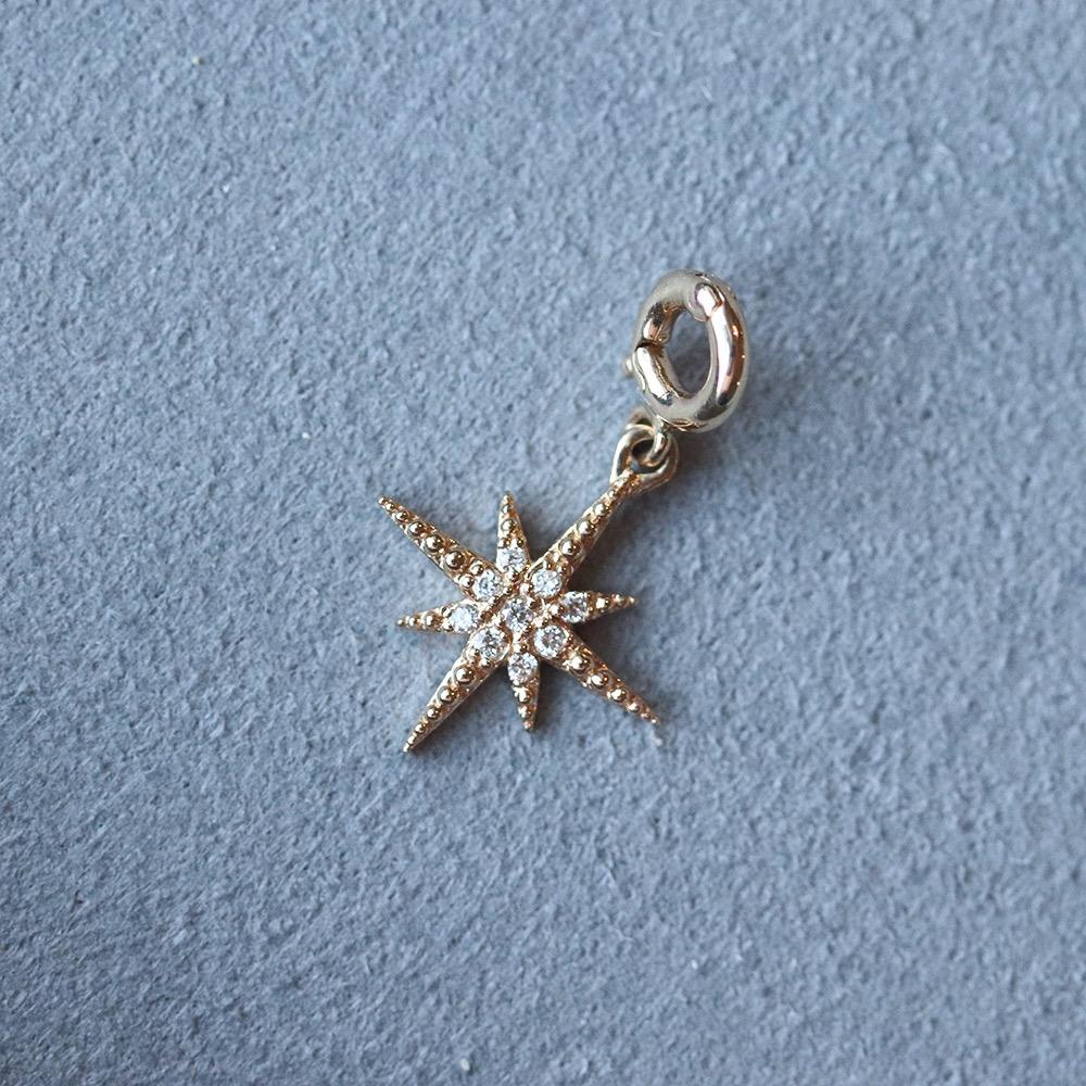 White Diamond Astra Charm