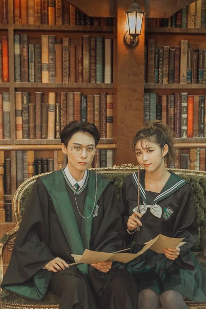 [코스프레-고급형] 해리포터 교복 망토 기숙사 졸업사진 할로윈 호그와트