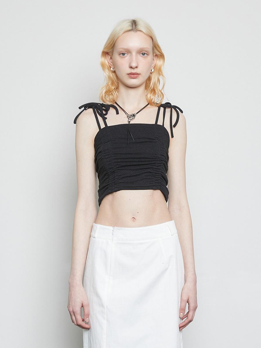 L3 DOUBLE STRING TOP(BLACK)