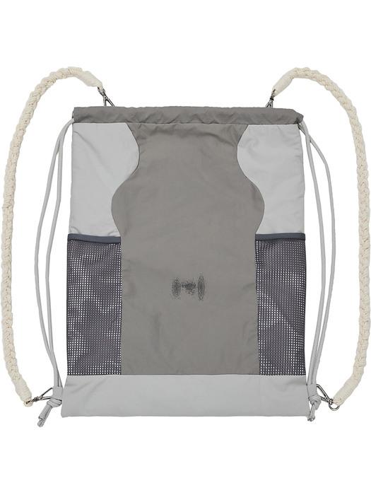 【AEAE】WEB LOGO GYM SACK シルバー WEB LOGO DOT GYM SACK [GREY] – aeae JAPAN