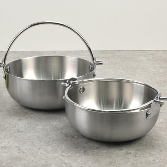 스텐 샤브샤브냄비 삼중 전골냄비 오뎅탕 어묵탕 인덕션 겸용 밀푀유 나베 캠핑 캠핑용