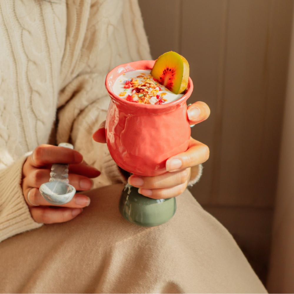 크리스마스와인잔 고블렛잔 찻잔