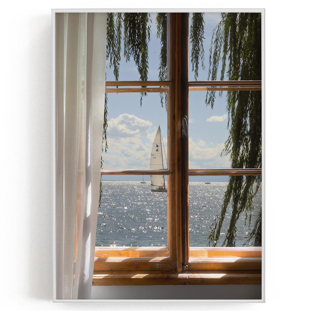북유럽의 여름, 인테리어 포스터 / Window, Finland #3