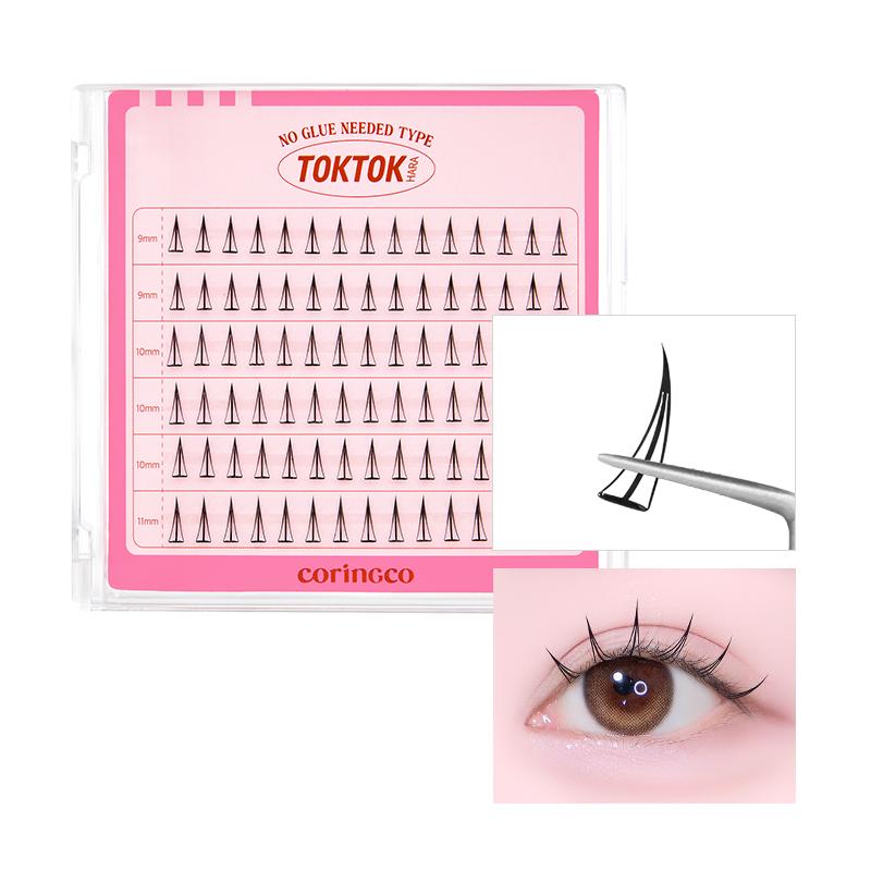 톡톡하라 노글루 속눈썹 #필터 (가닥속눈썹)