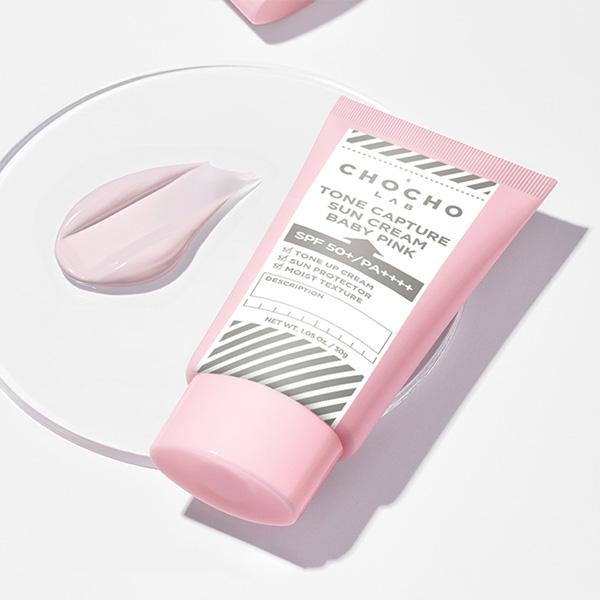 조성아 초초스랩 톤캡쳐 선크림 (베이비핑크) 30g