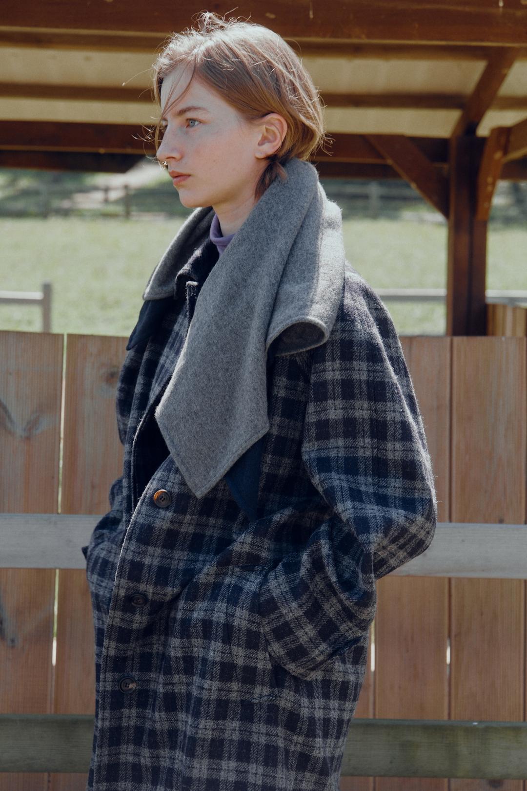 Lambs Balmacaan Coat by LOVAT MILL