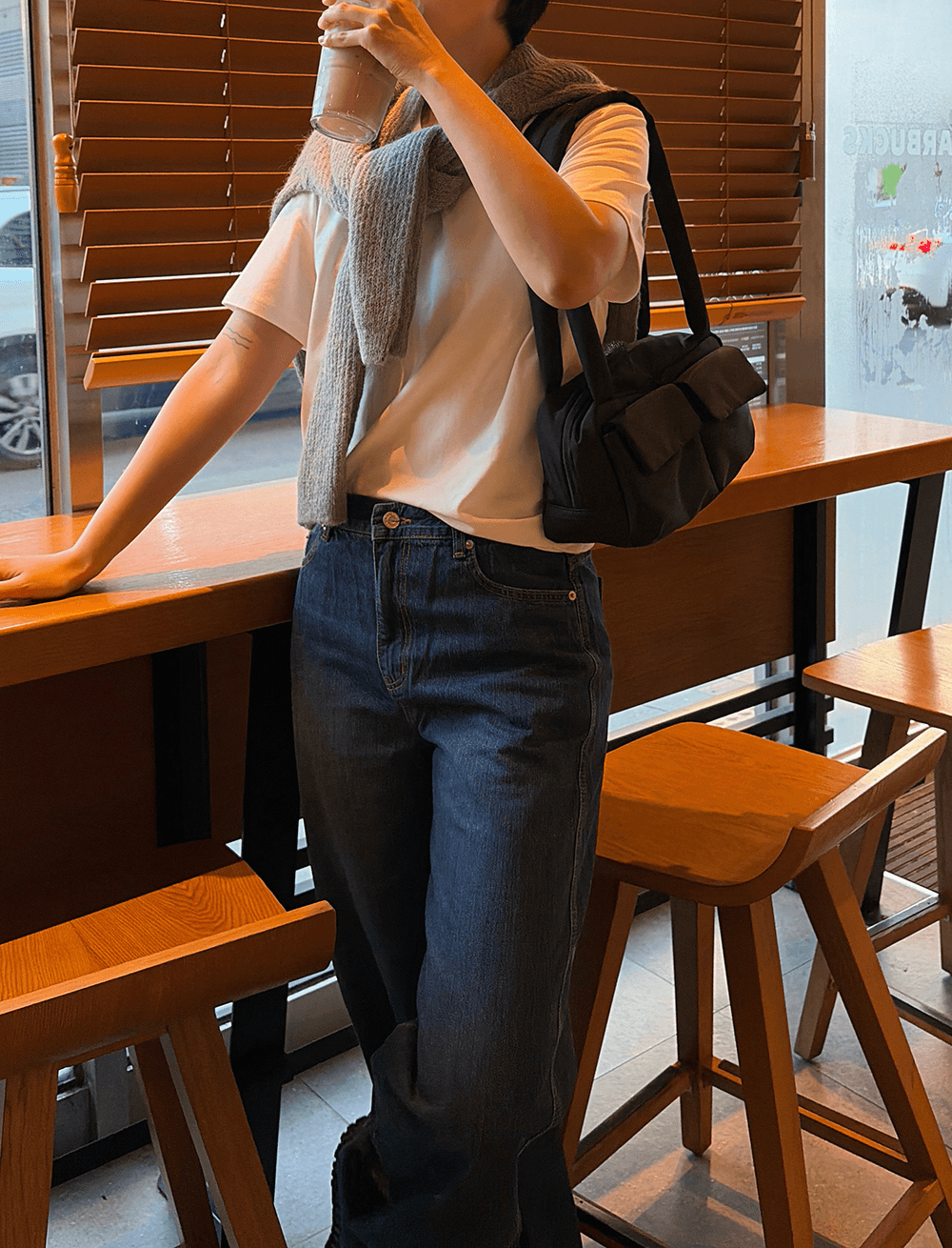 로드 투 포켓 숄더 백