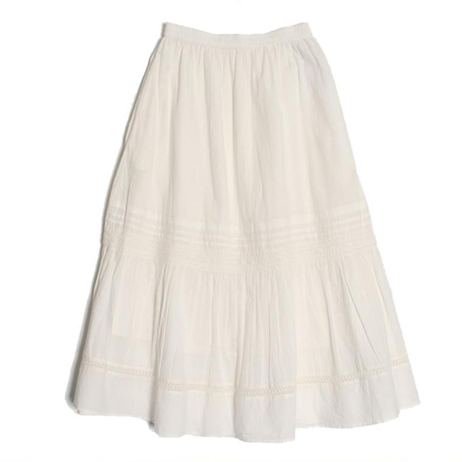 punching maxi skirt