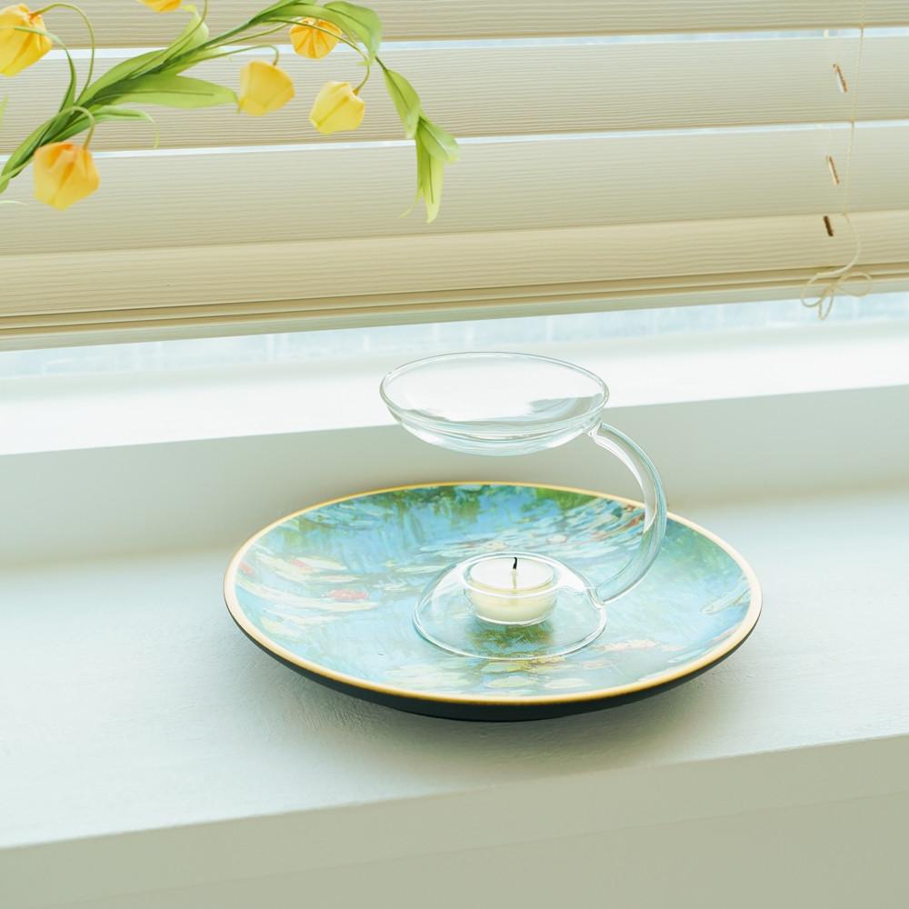 투명 아로마 오일 버너 램프 워머