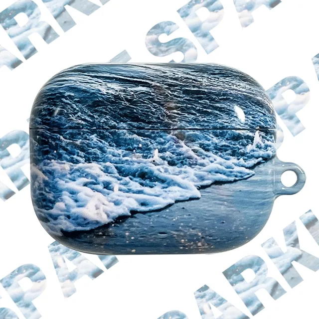 [ohwol] 스파클 비치 해변 바다 하드 에어팟 케이스