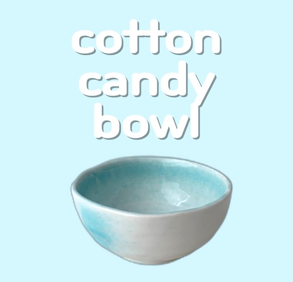 Cotton candy bowl