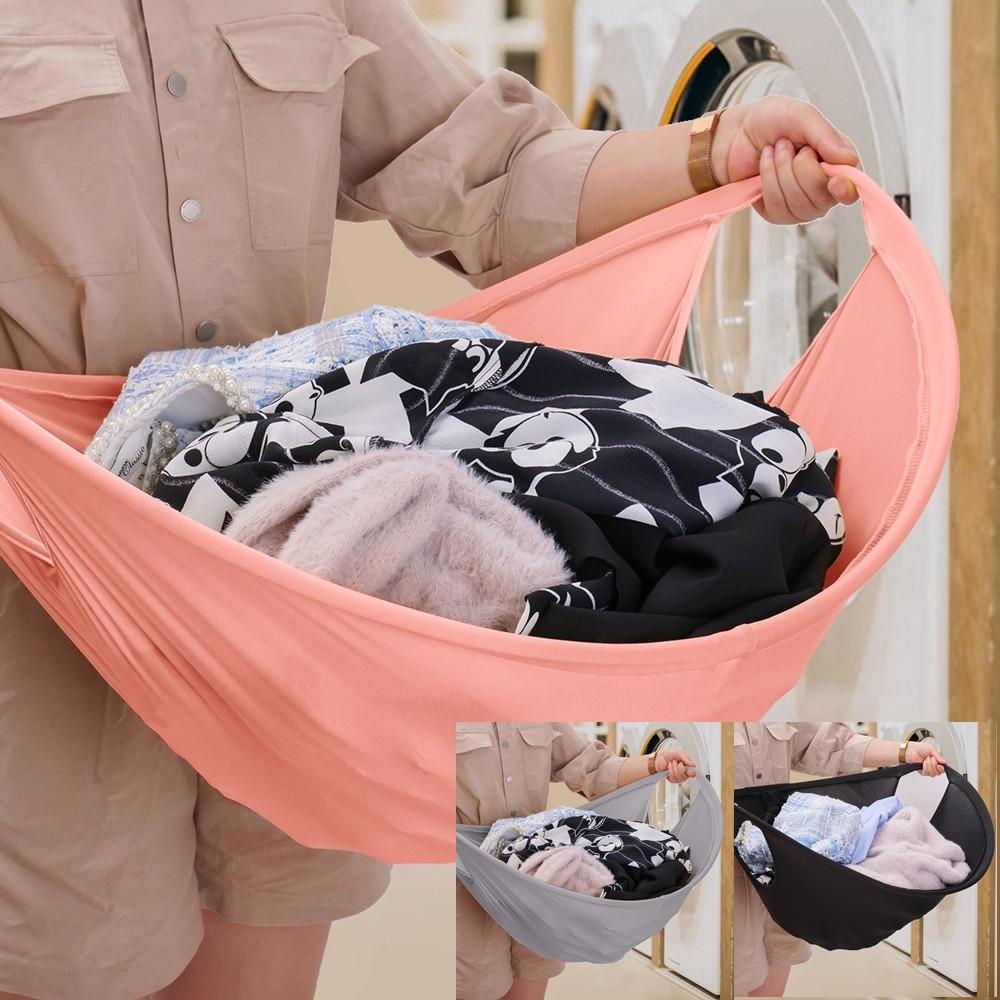 이지런드리 버킷 접이식 빨래바구니 세탁물 빨래 옮기기