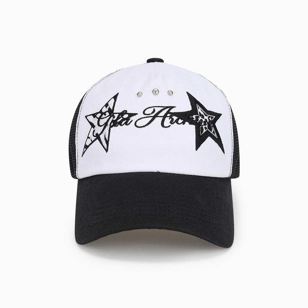 ANIMAL STAR MESH CAP_BK