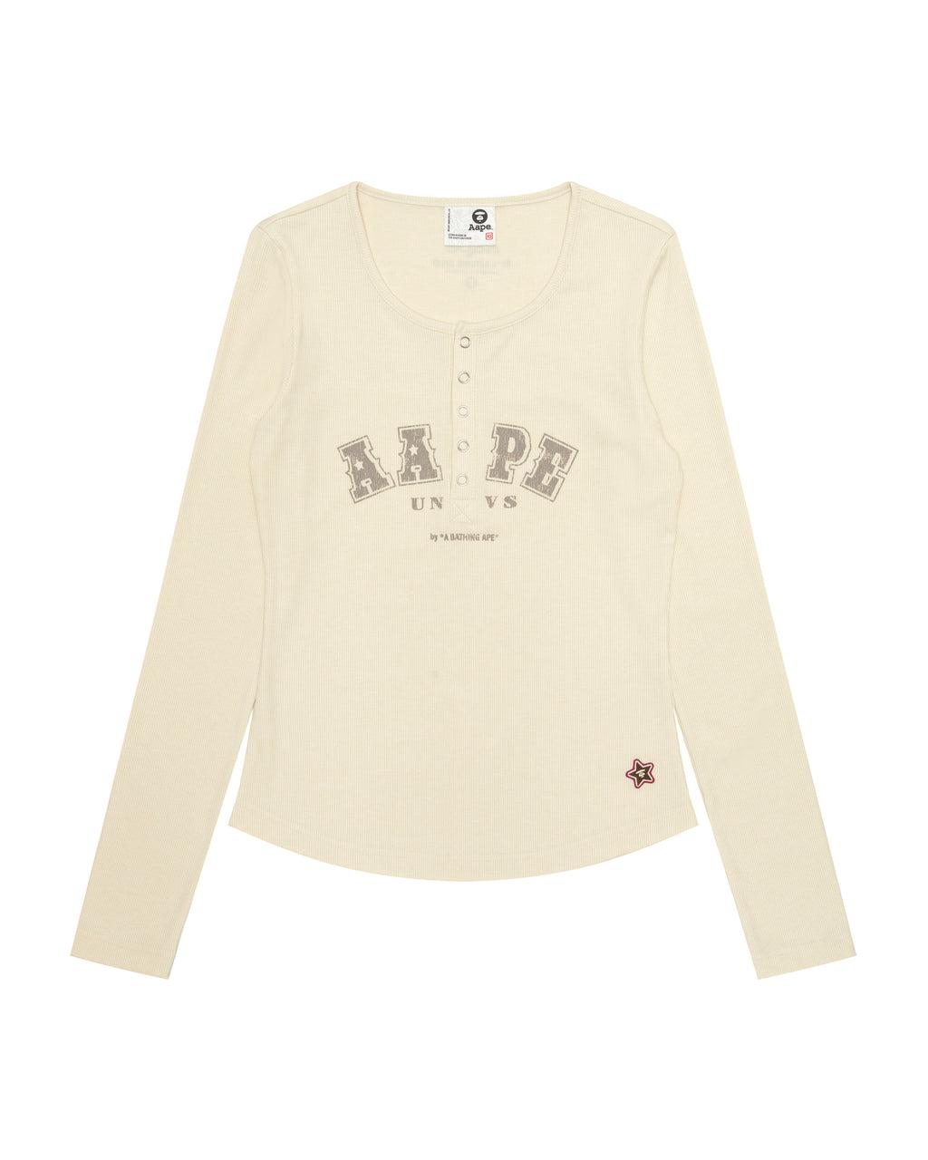 UNVS ribbed henley top