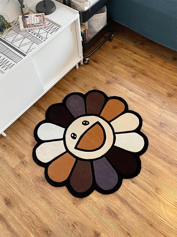 카이키키 무라카미 플라워 러그 카페트 카펫