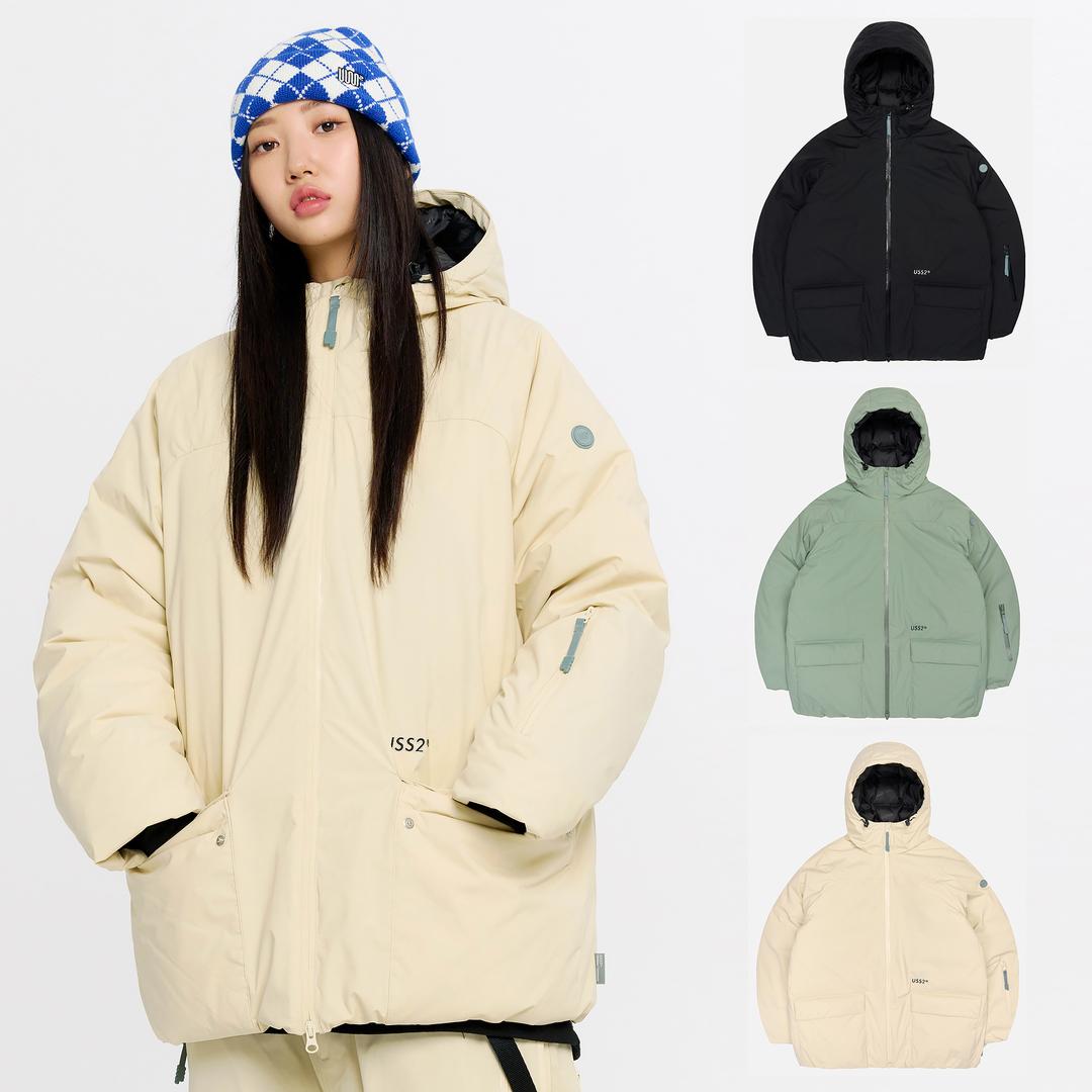 2324 USS2 Volume PKT Down Puffer 어스투 스키 스노보드복 자켓