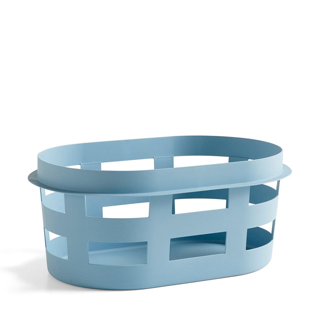 Laundry Basket Small soft blue