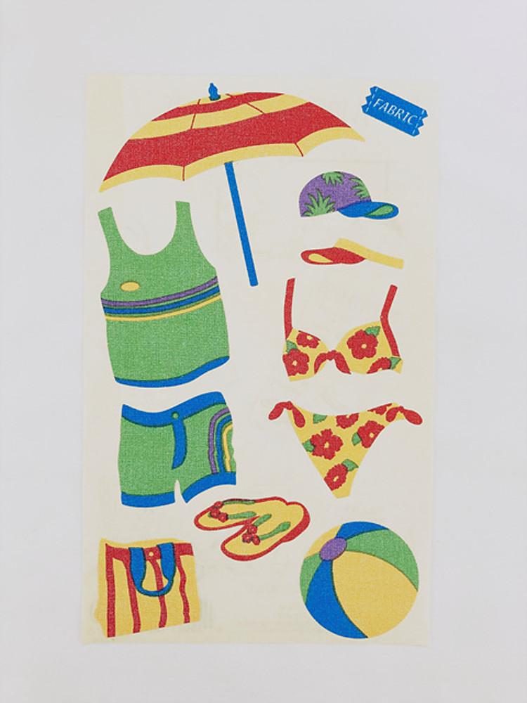 맥시 패브릭 해변 스티커(2003)